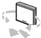 LG MS-12AH - Contrôle vertical et horizontal de la direction du flux d'air - 1