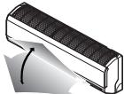 LG MS12AH N40 - Direction du flux d'air (groupe interne) - 1