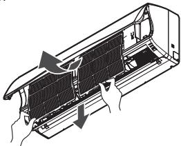 LG MS12AWR - Reinigung des Luftfilters - 2