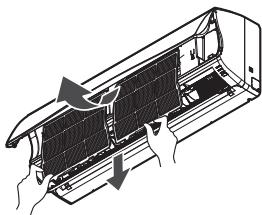 LG MS12AWR - Nettoyage du filtre à air - 2