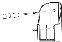 LG MS12AWR - Installing the remote control holder - 1