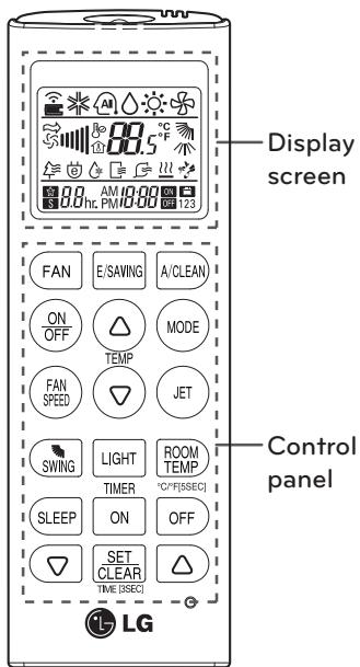 LG MS12AWR - Wireless remote control - 1