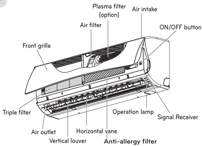 LG MS12AWR - Components - 1