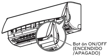 LG MS12AWR - Utilización del aire acondicionado sin el mando a distancia - 2