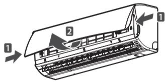 LG MS12AWR - Ouvrez le couvercle avant. - 1
