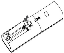 LG MS12SQ - Colocacion de las pilas - 2