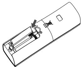 LG MS12SQ - Inserting batteries - 2