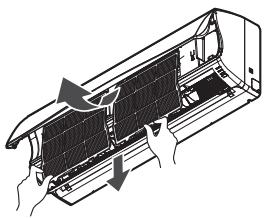 LG MS12SQ - Pulizia del filtro aria - 2