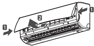 LG MS12SQ - De airco bedieren zonder de afstandsbediening - 1