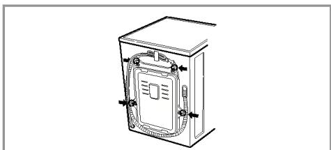 LG WD-14121FD - ■ Enlèvement des vis de transport - 1