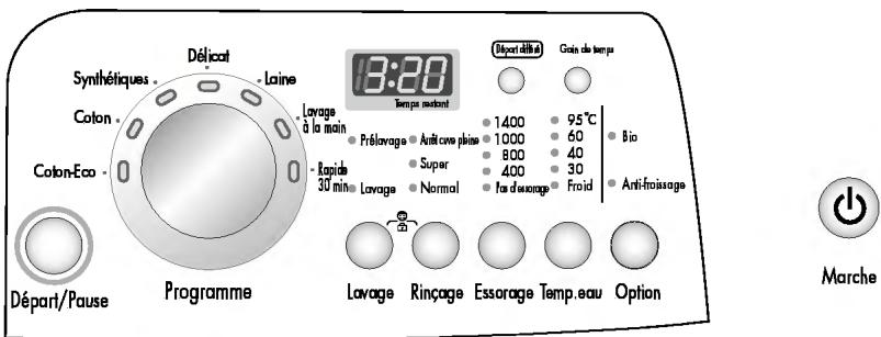LG WD-14121FD - ■ Programmes recommendés selon les types de textiles - 1