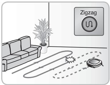 LG VR7410RB - FONCTION DE RECHERCHE DE ZONES À NETTOYER - 5