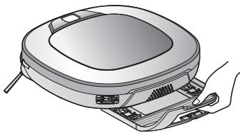 LG VR7410RB - UTILISATION DE LA LINGETTE MICROFIBRE - 3
