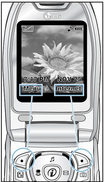 LG 7:47 PM NOV 25 Menu Internet