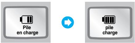 Pile en charge pile charge