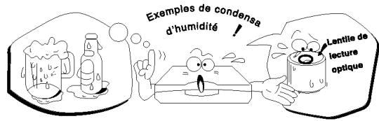 LG DA-3520AD - La condensation d'humidité détériore le récepteur DVD. Veuillez lire attentivement ce qui suit. - 1