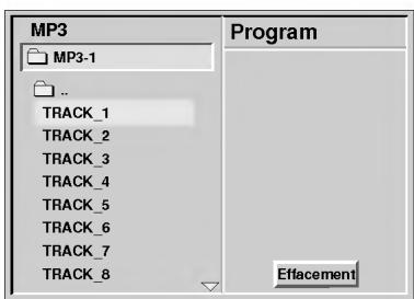 LG DA-3520AD - Pour programmer la lecture d'un fichier MP3 - 1