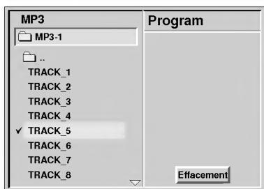 LG DA-3520AD - Pour lire un fichier MP3 - 3