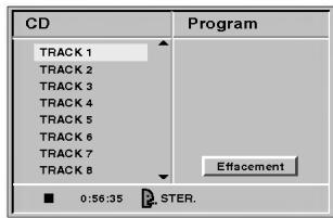 LG DA-3630AD - Insérez un disque et fermez le logement Le menu apparait sur l'écran de la TV. - 1