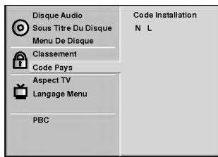 LG DA-3630AD - Code pays DVD - 1