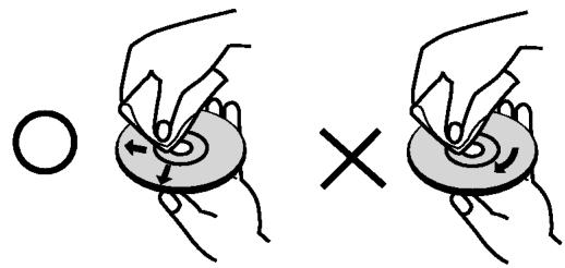 LG DT-585NS - Nettoyage des disques - 1