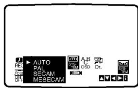 LG DT-585NS - Pour positionner le système de couleur - 1