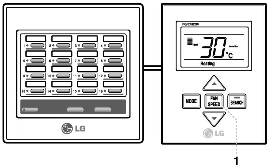 LG PQCSC101S0 - Réglage de la vitesse de ventilation - 1