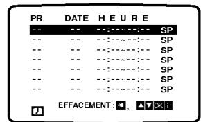 LG V9960 - Enregistrement programme utilisation de l'affichage à l'écran - 6