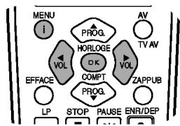 LG VF48 - Changement de l'ordre des stations TV - 2