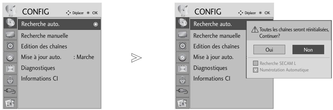 LG M237WDP - MÉMORISATION DES CHÂINES - 1
