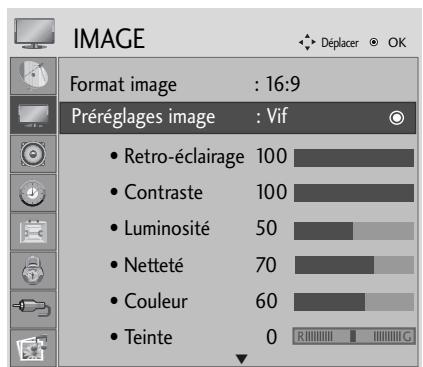 LG M237WDP - RéGLAGES PRÉDÉFINIS DE L'IMAGE - 1