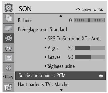 LG M237WDP - SELECTION DE LA SORTIE AUDIONUMÉRIQUE - 1