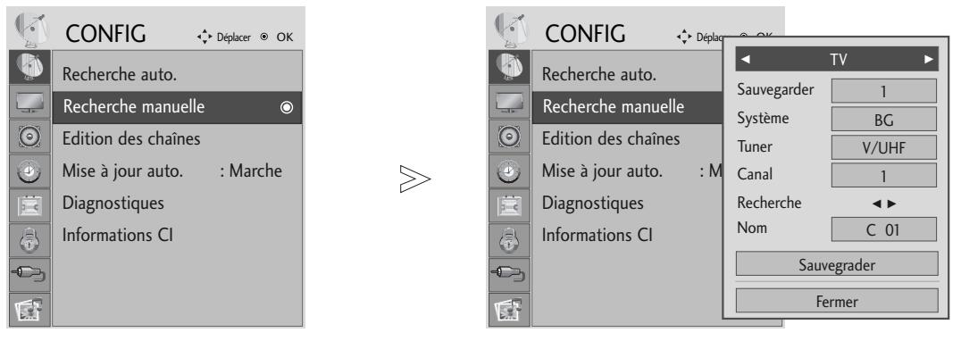 LG M237WDP - PROGRAMMATION MANUELLE(EN MODE ANALOGIQUE) - 1
