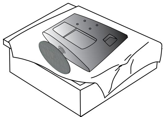 LG M237WDP - DÉMONTAGE DU SOCLE - 1