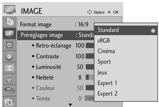 LG M237WDP - RéGLAGES PRÉDÉFINIS DE L'IMAGE - 3