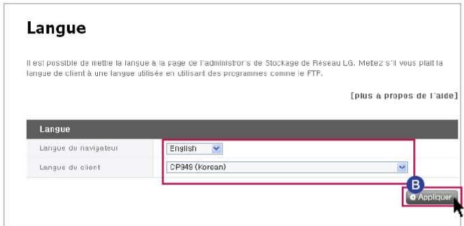 LG N1A1DD1 - 8-8. Configuration du système Paramétrage de la langue - 3