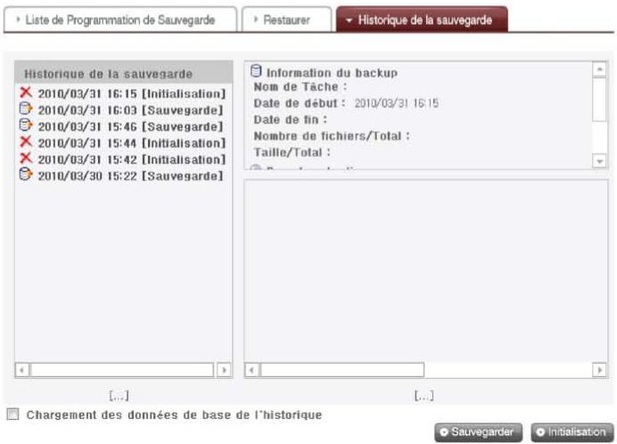 LG N1A1DD1 - Gérer l'historique de restauration - 1