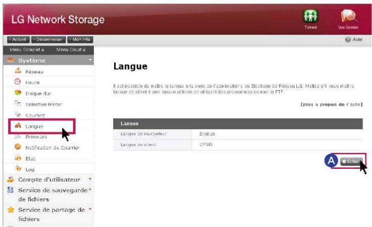 LG N1A1DD1 - 8-8. Configuration du système Paramétrage de la langue - 2