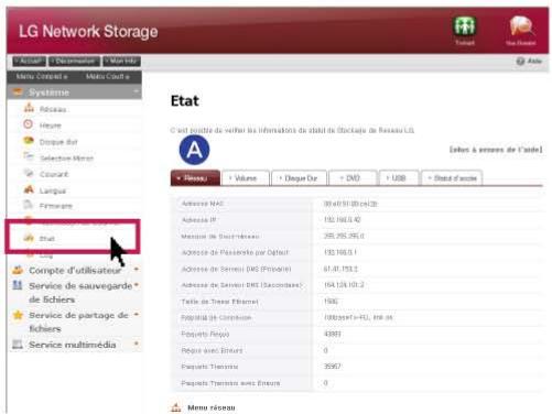LG N1A1DD1 - 8-12. Configuration du système - 2
