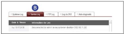 LG N1A1DD1 - 8-13. Configuration du système Contrôle d'un journal - 4