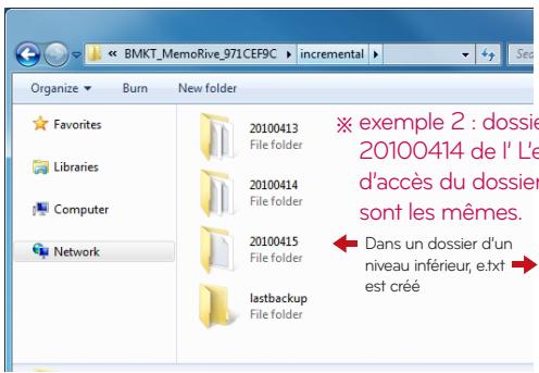 LG N1T1DD1 - Paramétrage de la sauvegarde USB - 1