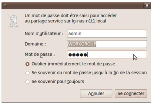 LG N1T1DD1 - Connexion au système d'exploitation Linux - 5