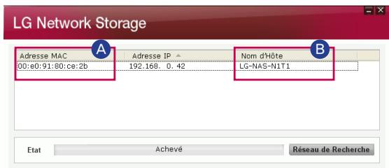 LG N1T1DD1 - 6-1. Using Network Storage Utilisation du NAS Dectector - 2