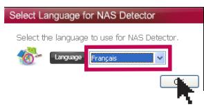 LG N1T1DD1 - 5-2. Installation du programme Installation du NAS Dectctor - 5
