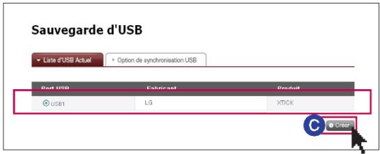 LG N1T1DD1 - Liste des périphériques connectés - 2