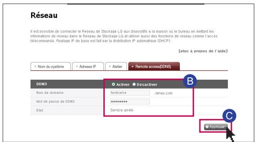 LG N1T1DD1 - 2.DDNS (DNS dynamique) - 2