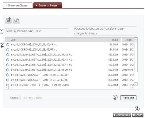 LG N4B1N - Graver un Image - 1