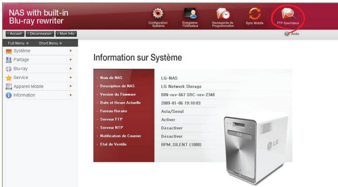 LG N4B1N - FTP Spectateur - 1