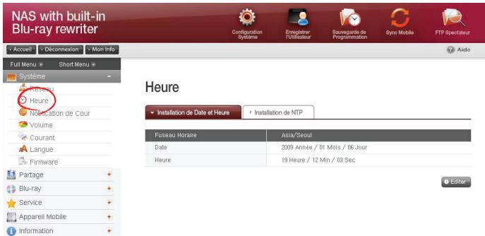 LG N4B1N - Date et heures - 1