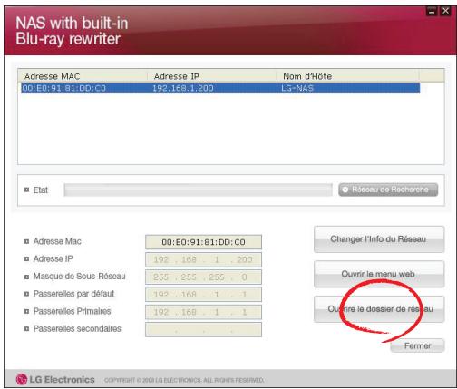 LG N4B1N - Utilisation de programme d'application du PC - 6